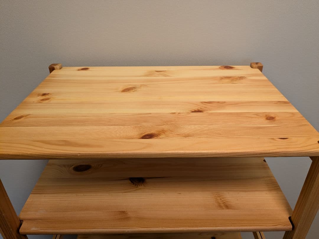 MUJI 無印良品 パイン材ユニットシェルフ 幅58cm 高さ120cm ①