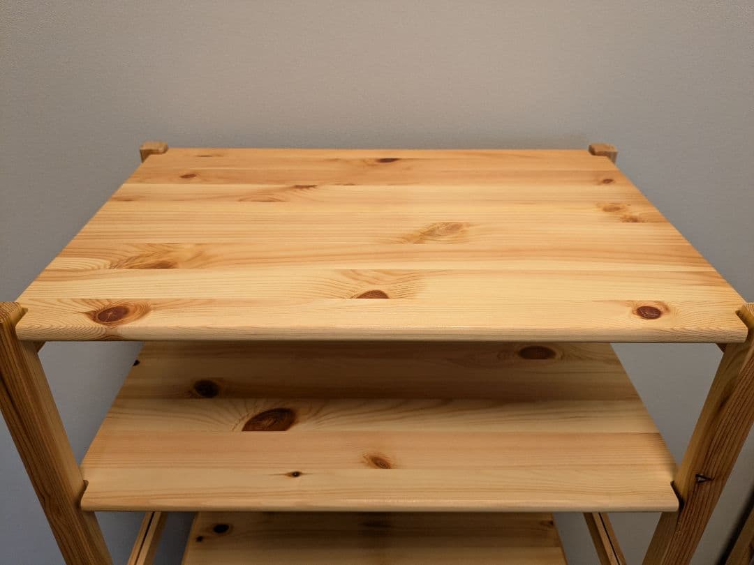 MUJI 無印良品 パイン材ユニットシェルフ 幅58cm 高さ120cm ①