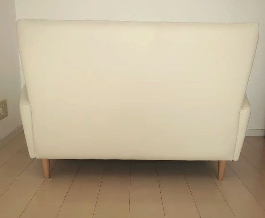ソファー　2人掛け用　アイボリー