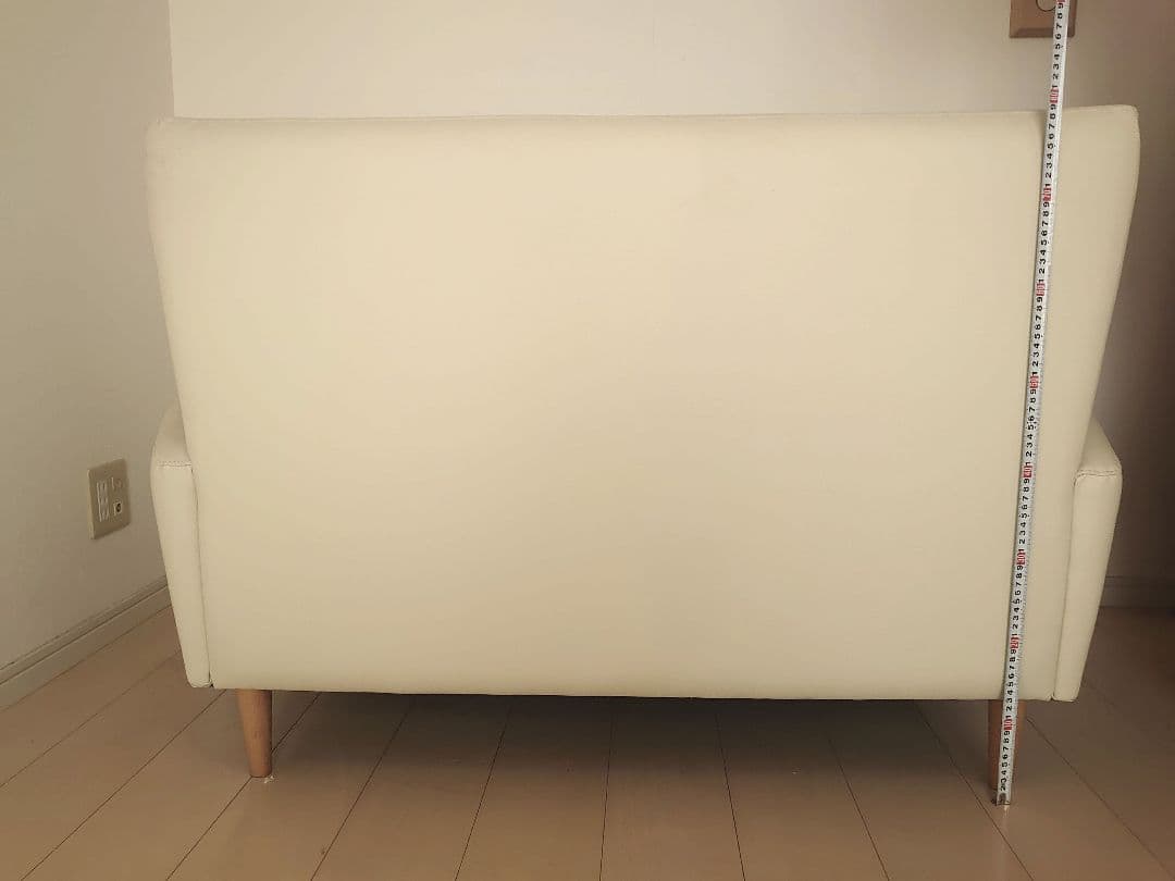 ソファー　2人掛け用　アイボリー