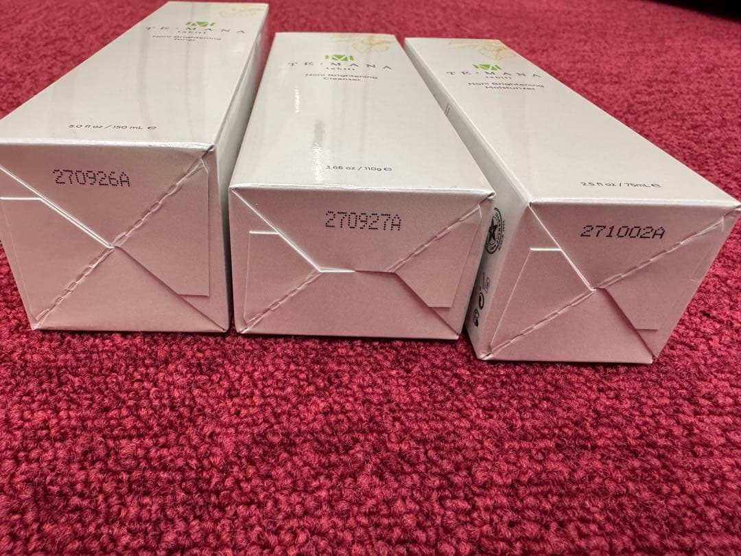 テマナ ノニ ブライトニング 3点　乳液、化粧水、洗顔 モリンダ