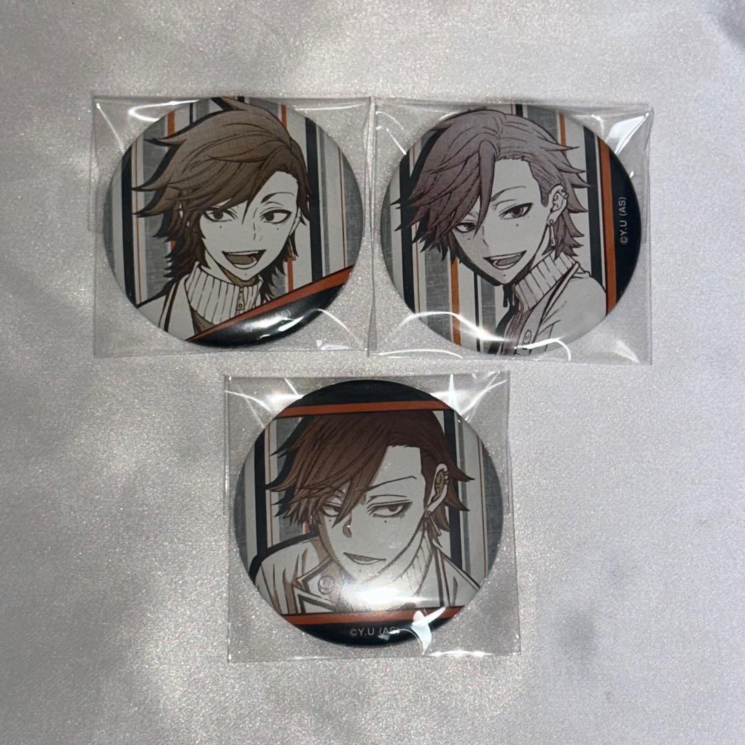 桃源暗鬼 メディコス 缶バッジコレクション 原作絵 vol.1〜3 花魁坂京