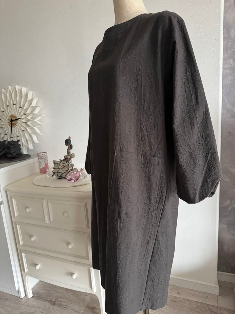 ロングのハンドメイドかっぽう着