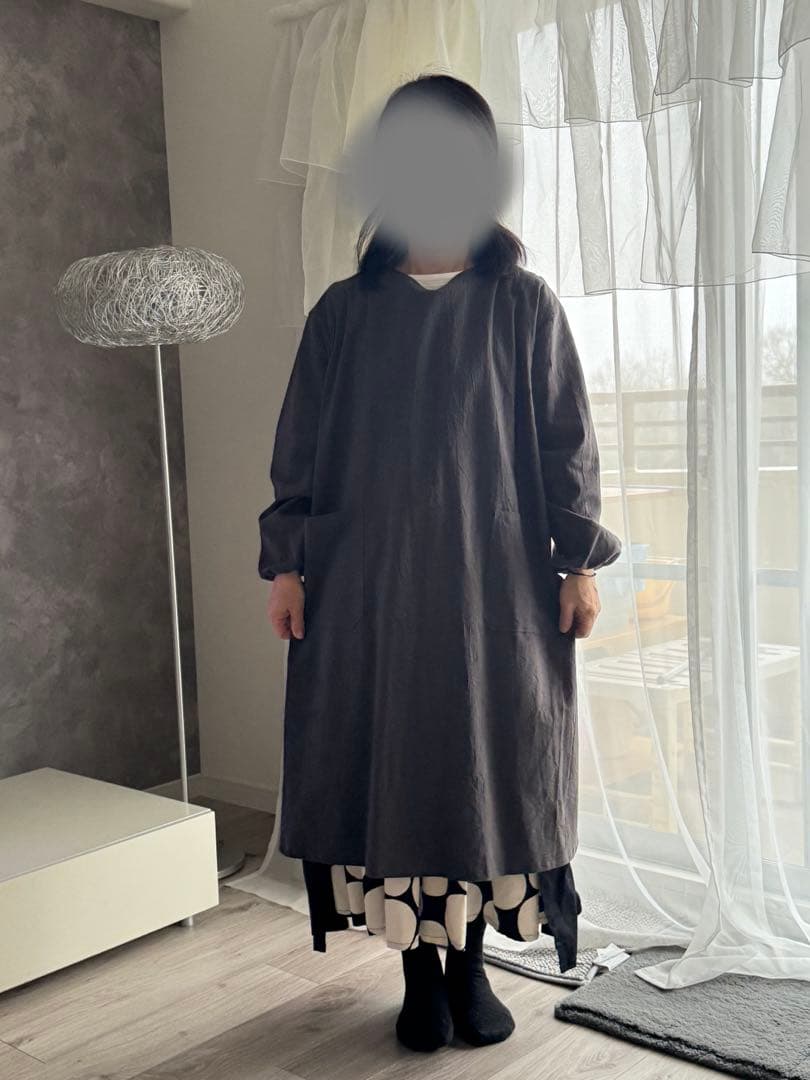 ロングのハンドメイドかっぽう着