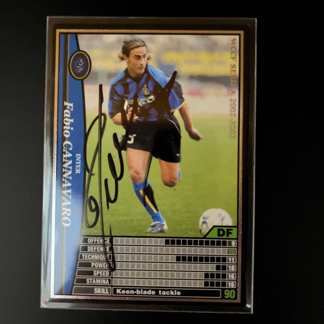 WCCF インテルユニフォーム 直筆サイン入りカード7枚セット - メルカリ