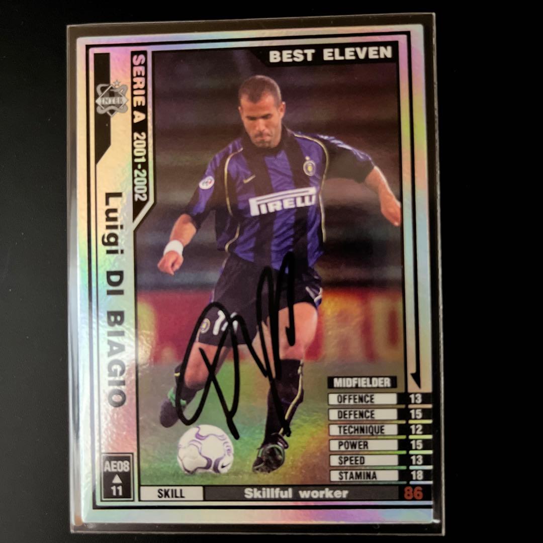 WCCF インテルユニフォーム 直筆サイン入りカード7枚セット - メルカリ