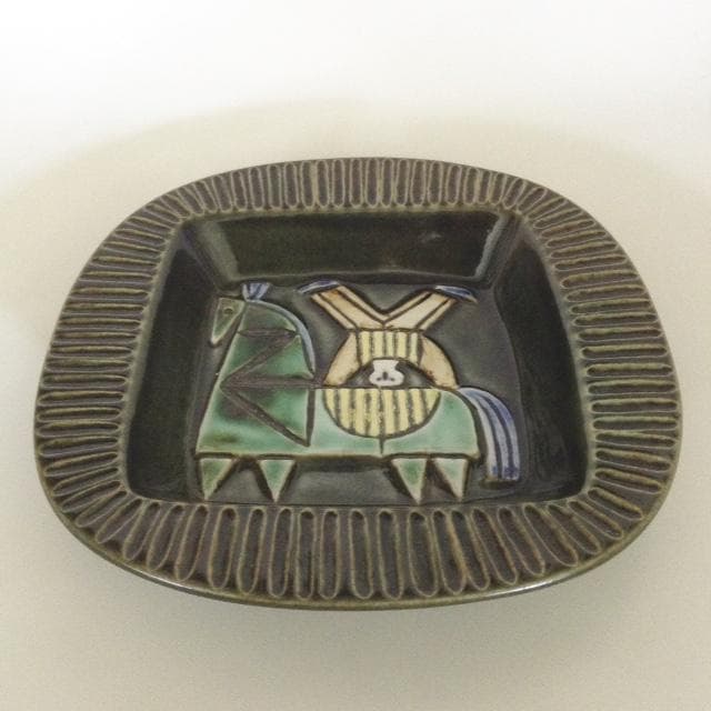 Gustavsbergリサラーソン 絵皿 北欧Lisa Larson