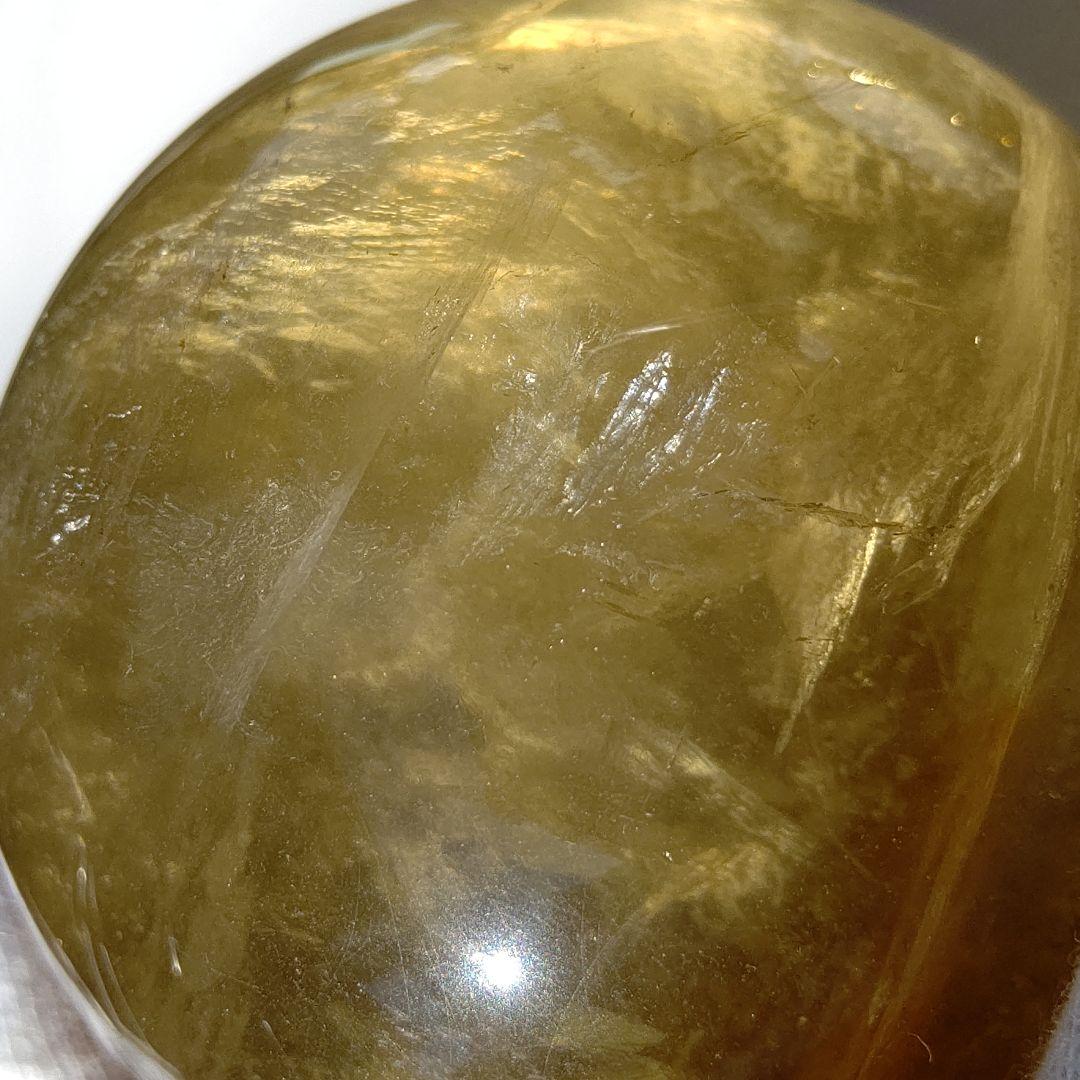 ゴールデンヒーラー　スフィア　天然石　丸玉　台座付き　7cm