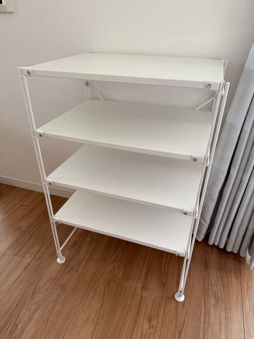 ち*ま様 【無印良品】 スチールユニットシェルフ・スチール棚セット・小・ライトグ