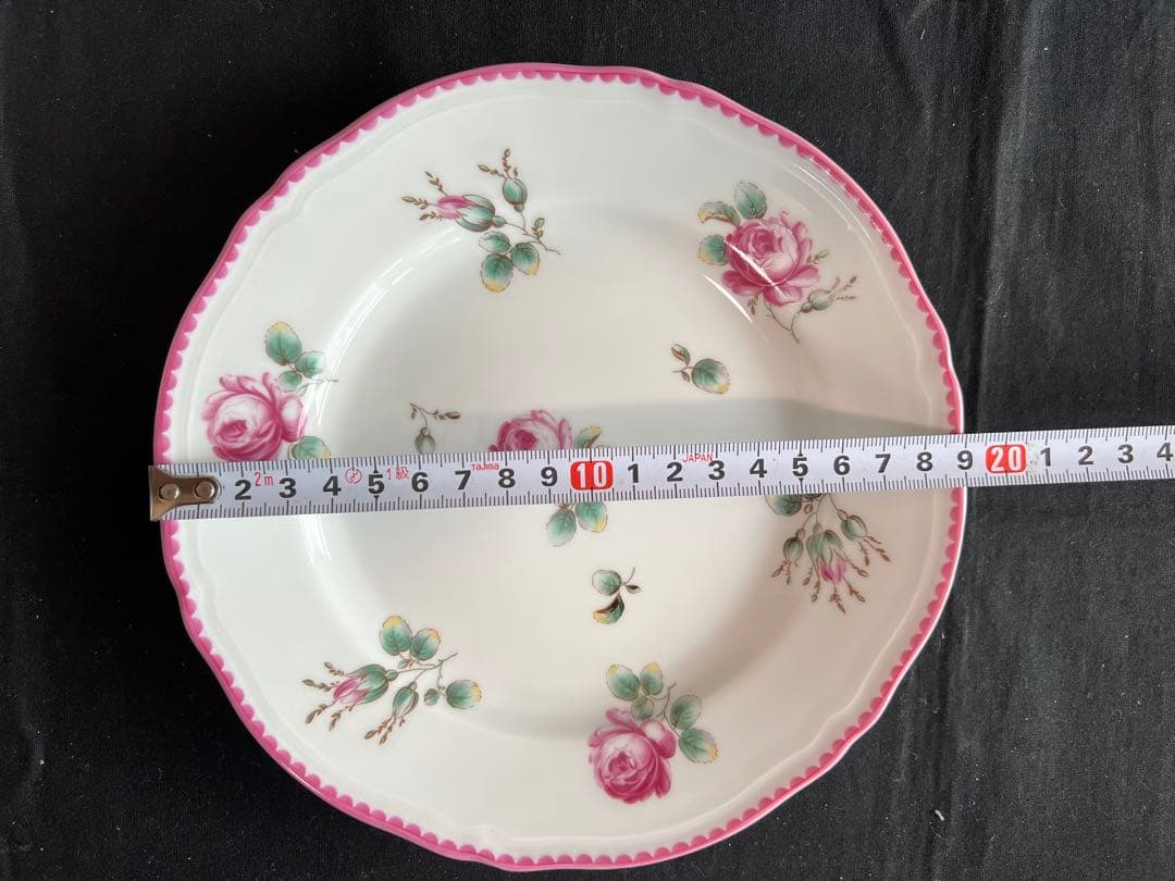 リチャードジノリ　アンティックローズ　プレート　19cm