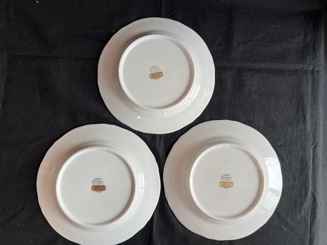 リチャードジノリ　アンティックローズ　プレート　19cm