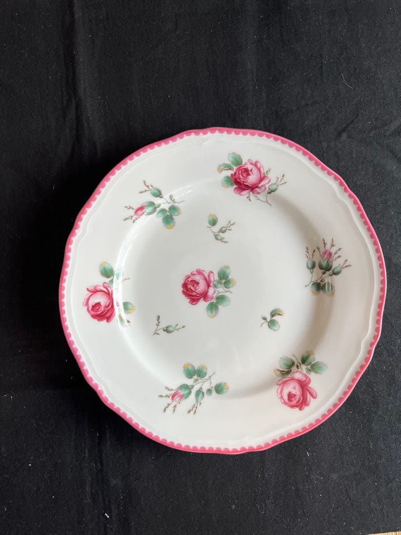 リチャードジノリ　アンティックローズ　プレート　19cm