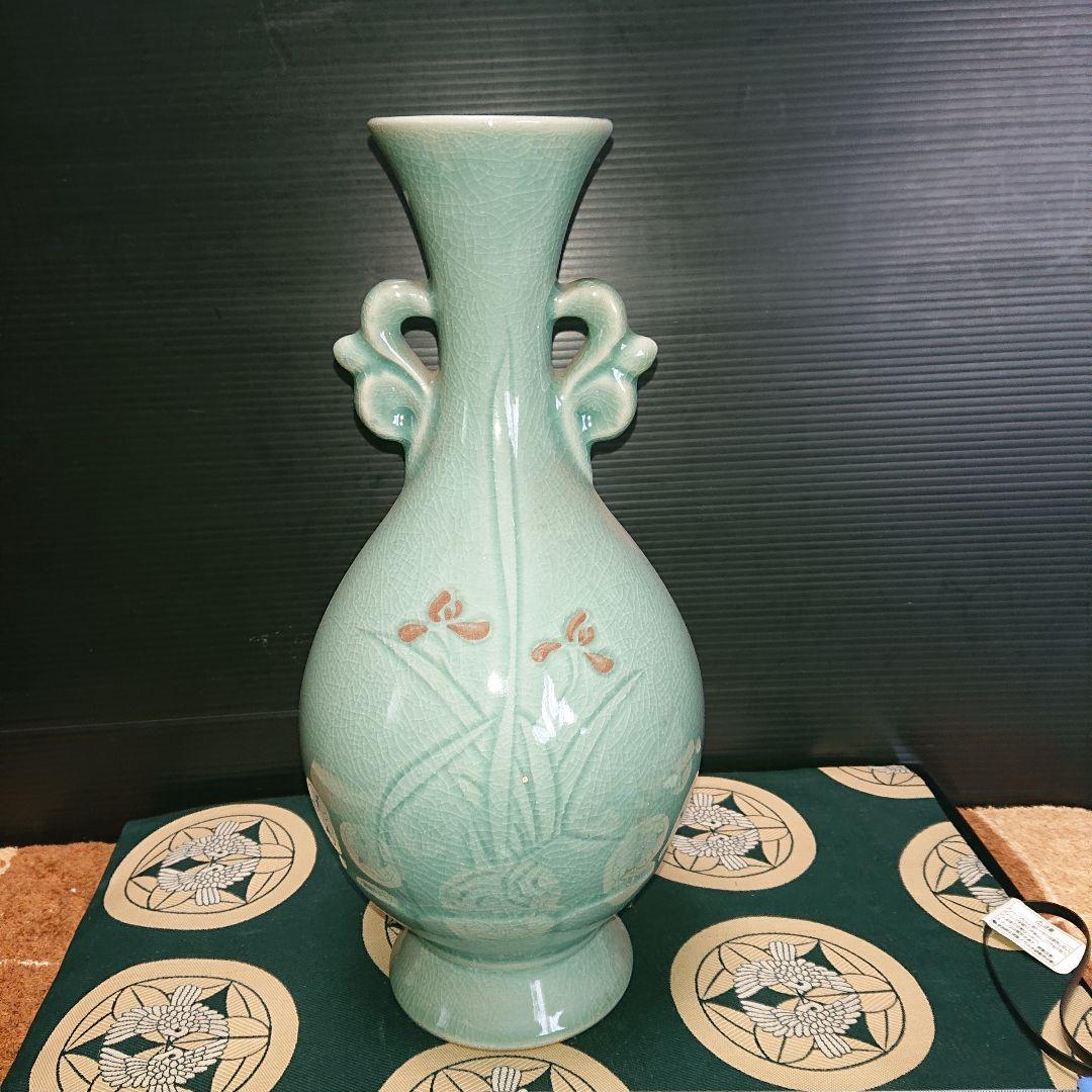 高麗青磁花瓶、青元 - メルカリ