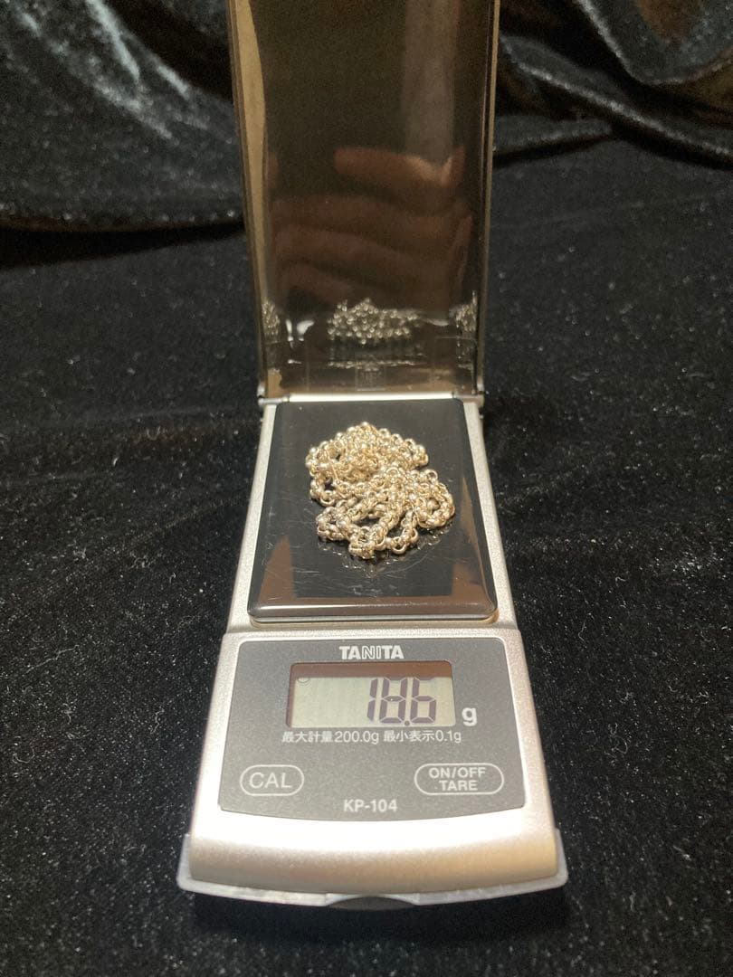 ハートシェイプPendant チェーン付き Silver925