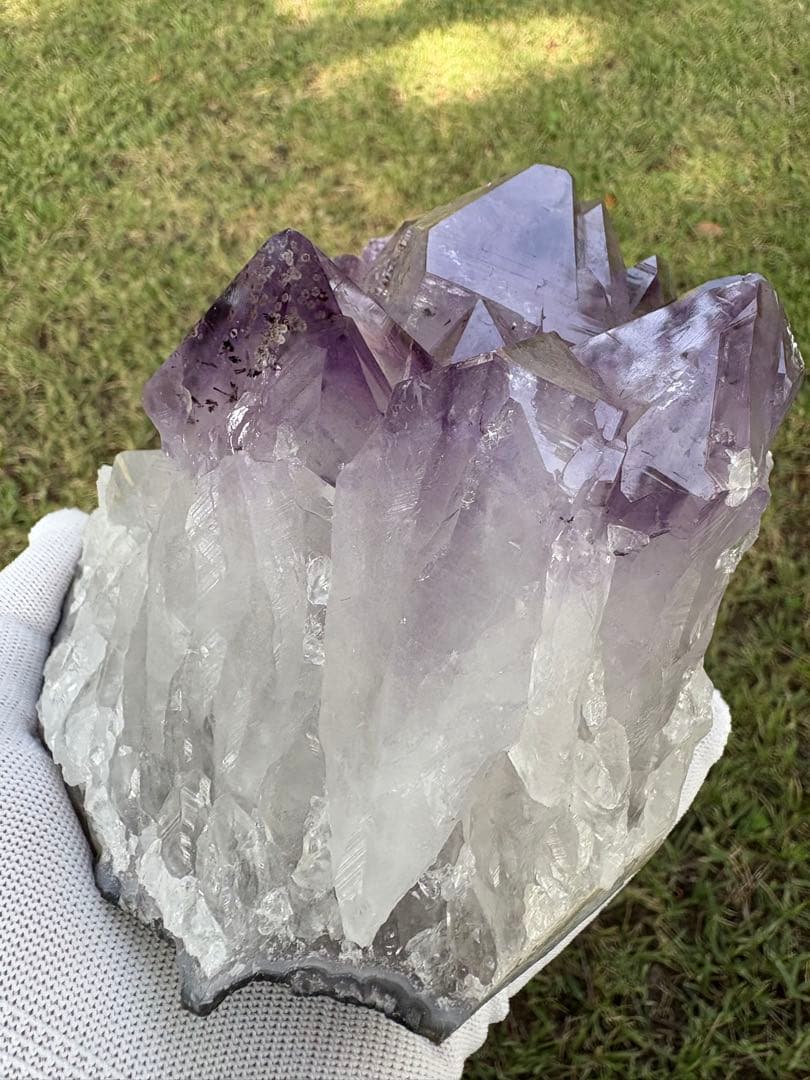 【匿名発送】レピドクロサイト内包アメジストクラスター