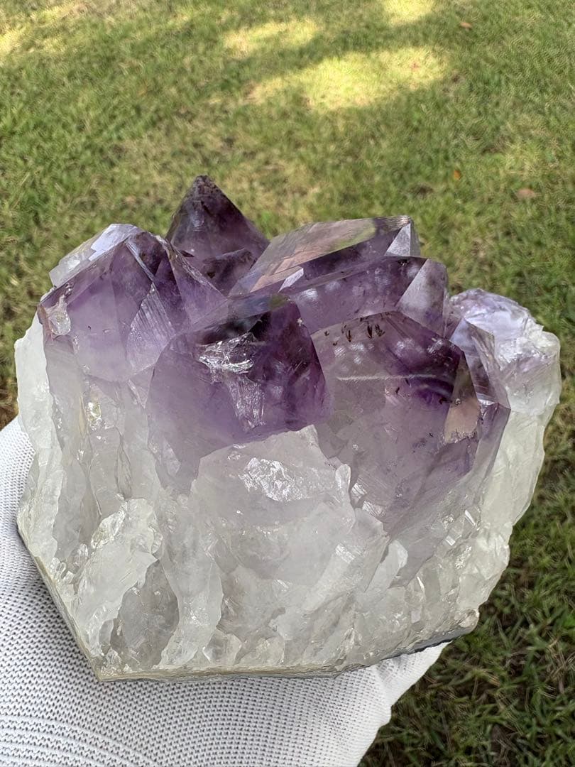 【匿名発送】レピドクロサイト内包アメジストクラスター