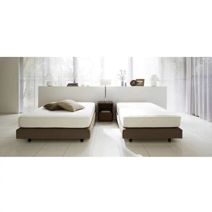 日本ベッド　マットレス　ビーズポケット　シングル　ベッドフレーム　AHE