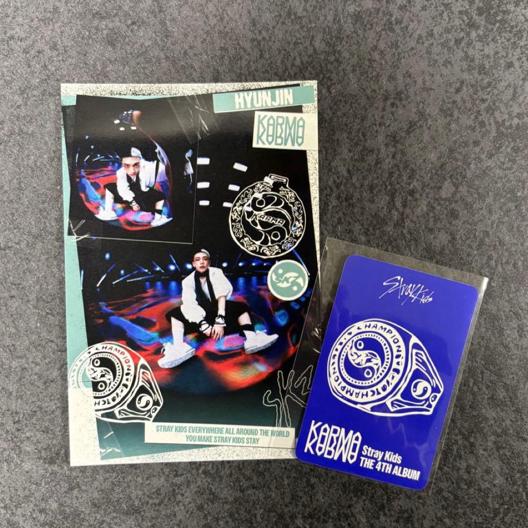StrayKids スキズKARMA accordion トレカ ヒョンジン - メルカリ