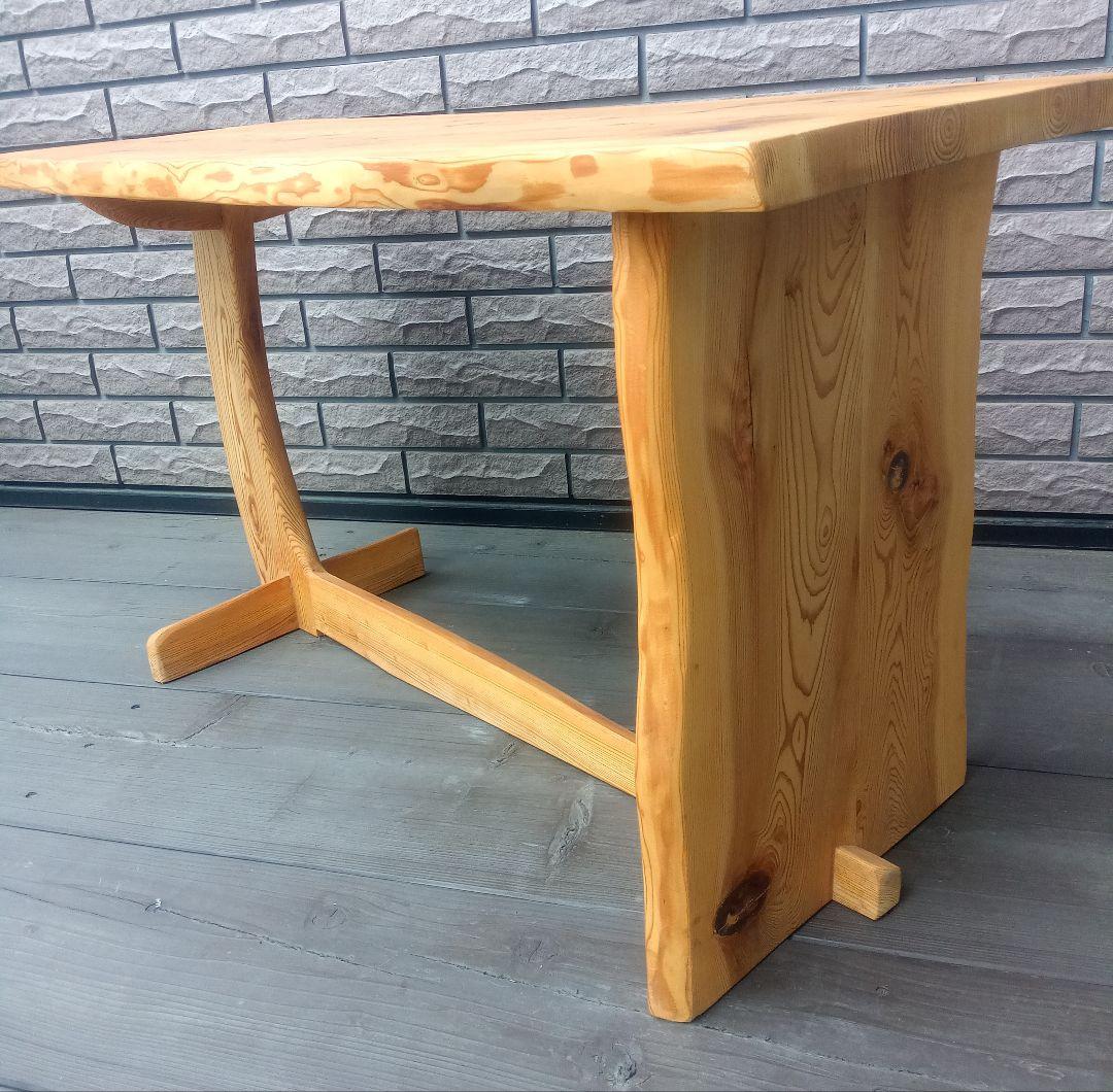 桧ローテーブル（ハンドメイド）