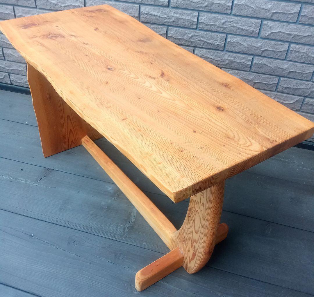 桧ローテーブル（ハンドメイド）