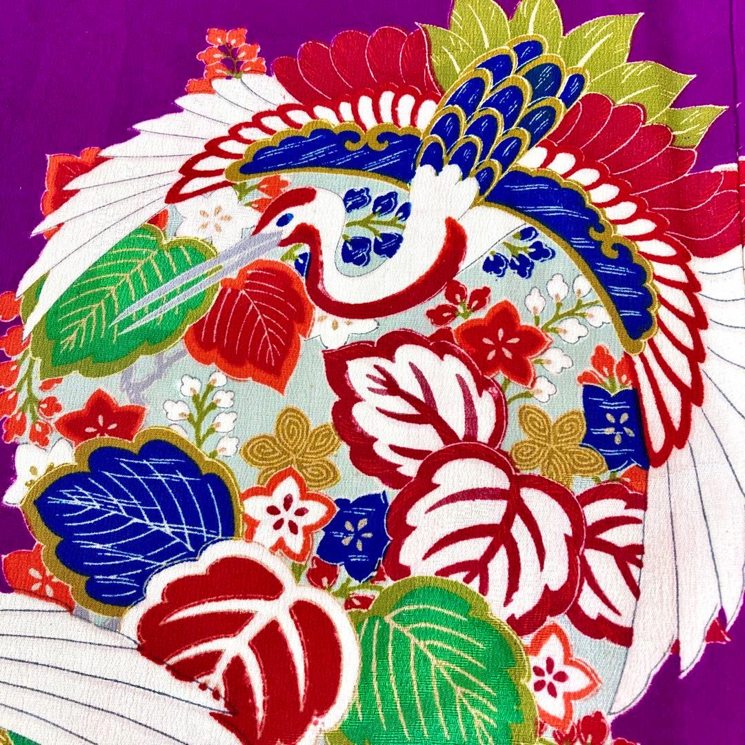 ★ saco Sです★アンティーク　女の子　袴　ジュニア　着物　NO26