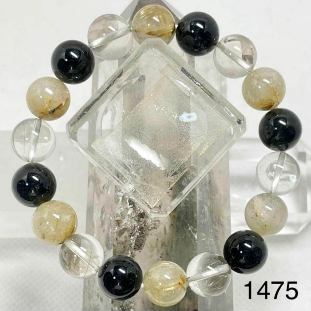 ルチルクオーツ パワーストーンブレスレット 内径約15cm - メルカリ