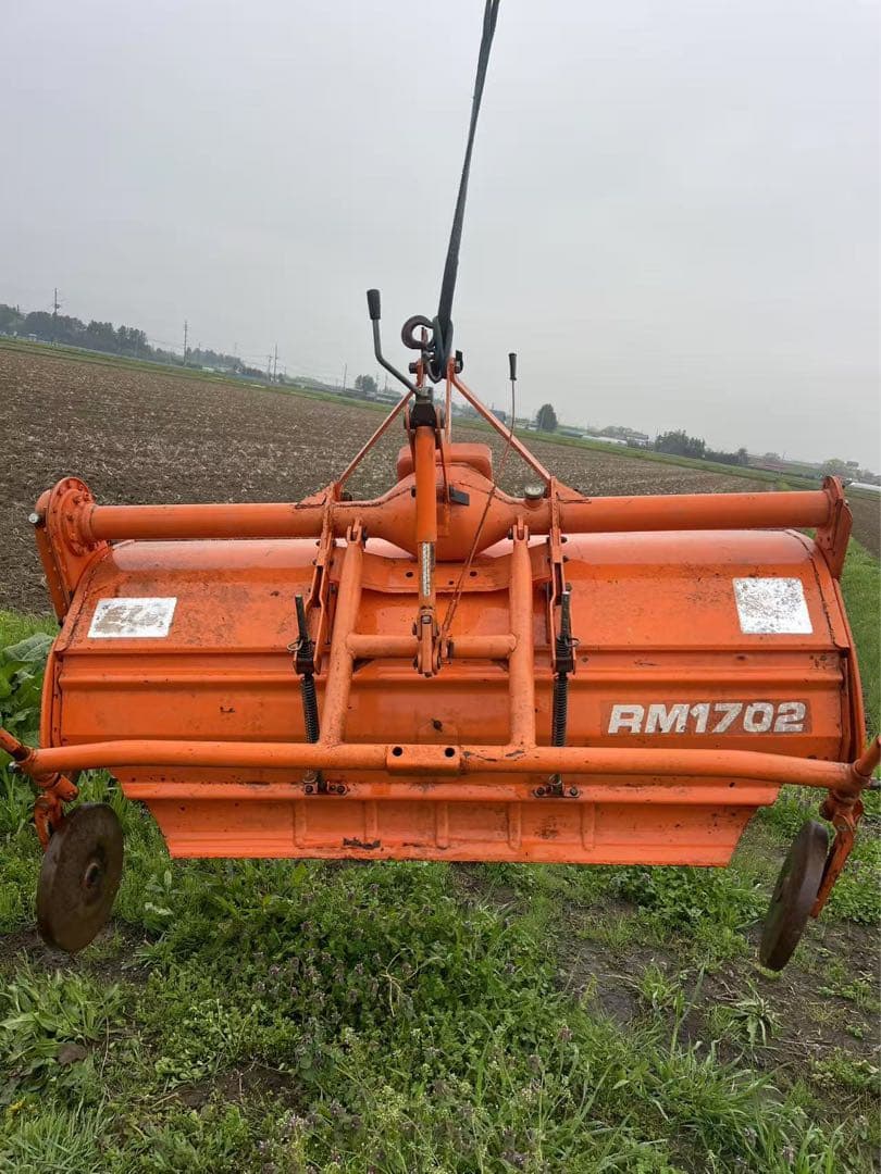 宮城県　引取限定です。トラクターRM1702 ロータリー 動作OK