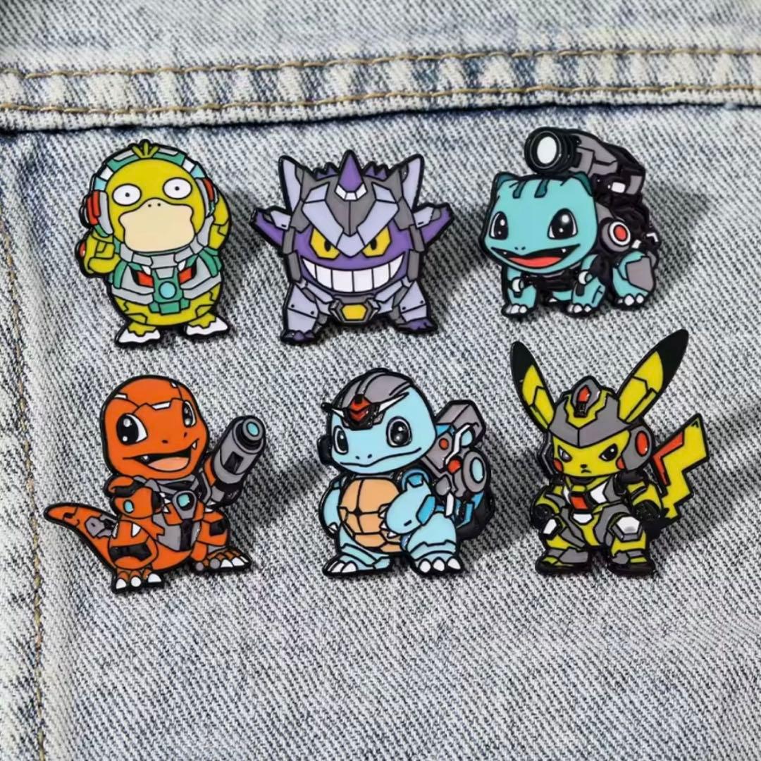 ポケモン ピンバッチ 御三家 ヒトカゲ ゼニガメ フシギダネ 3個セット