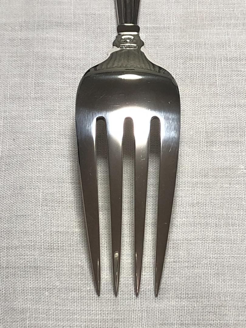 美品 ジョージジェンセン ACORN ディナーフォーク STERLING ②