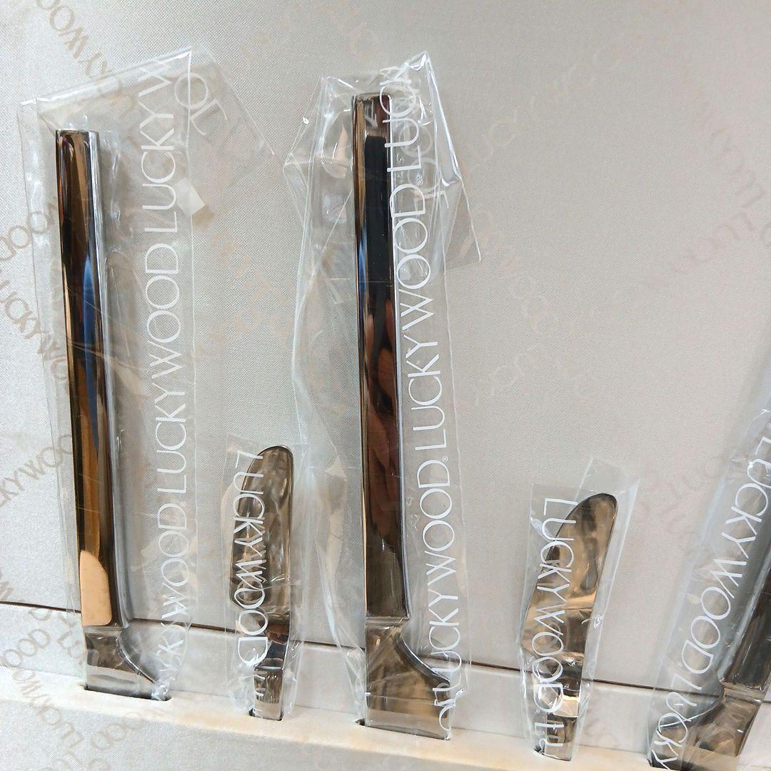 LUCKY WOOD　カトラリーセット　ステンレス18-12　全51点