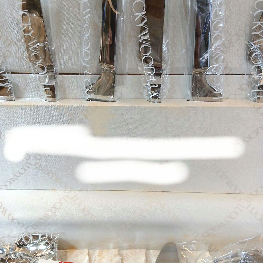 LUCKY WOOD　カトラリーセット　ステンレス18-12　全51点