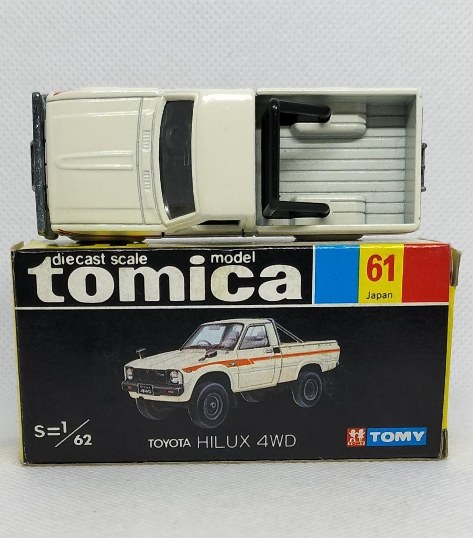 《黒箱トミカ61-3-12》トヨタハイラックス4WD【一般輸出】超レア未使用美品
