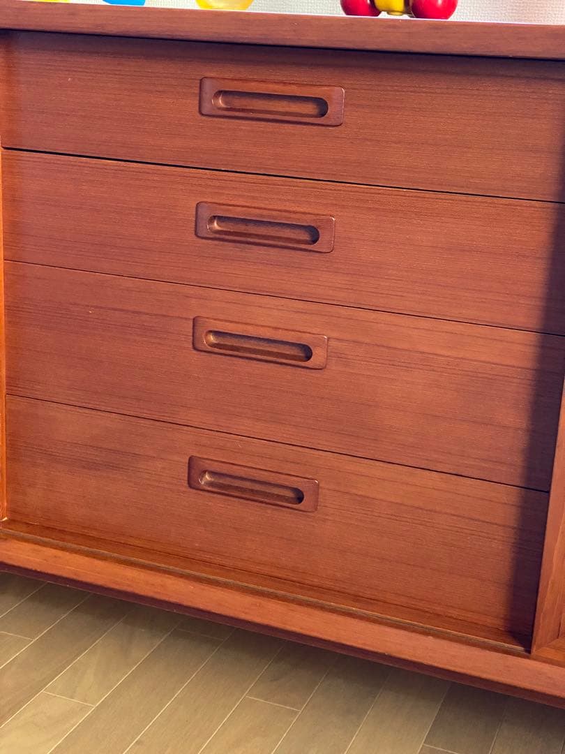 ヴィンテージ オールドカリモク サイドボード 180cm - メルカリ