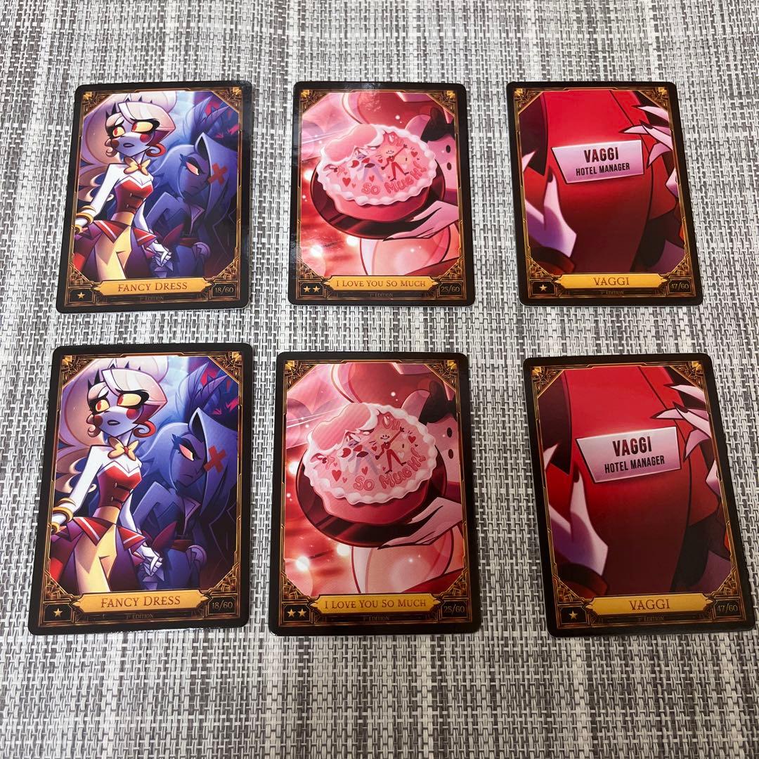 ハズビンホテル シーズン2 トレカ チャーリー ヴァギー ノーマル 6点