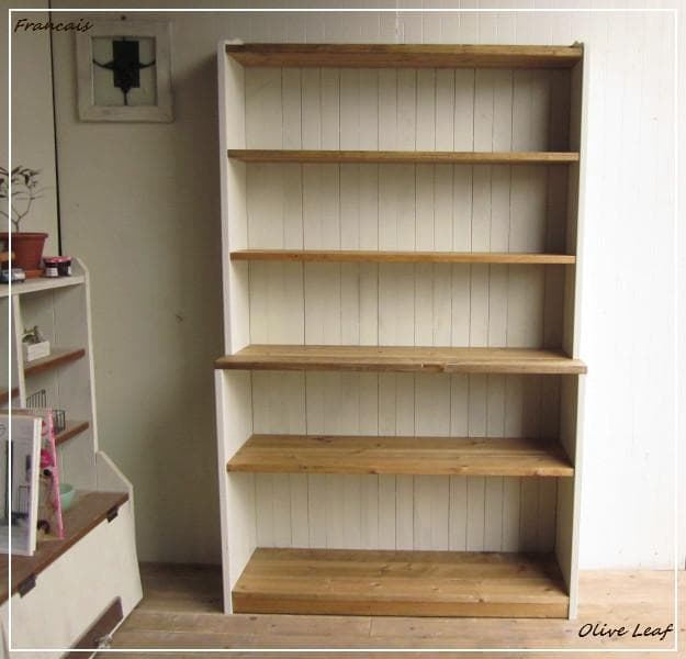 サイズデザインオーダー可！カップボードW88キャビネットシャビーホワイト受注製作