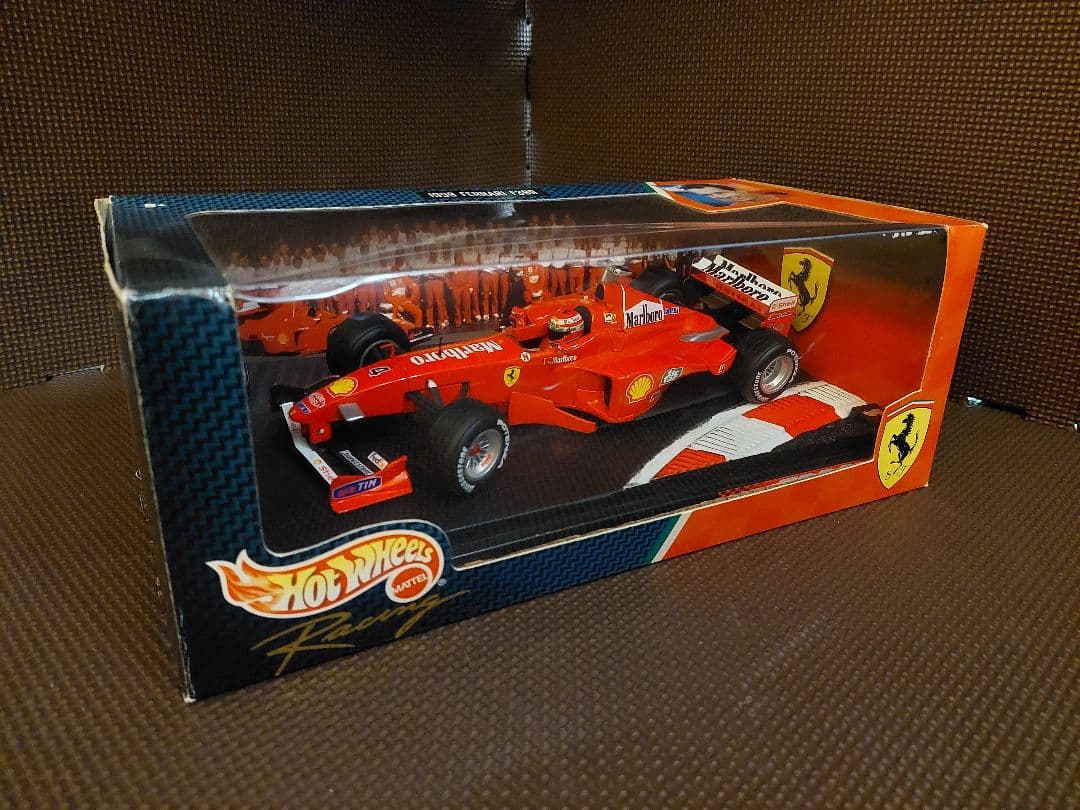 ホットウィール　1/18 フェラーリF399 エディ・アーバイン マルボロロゴ