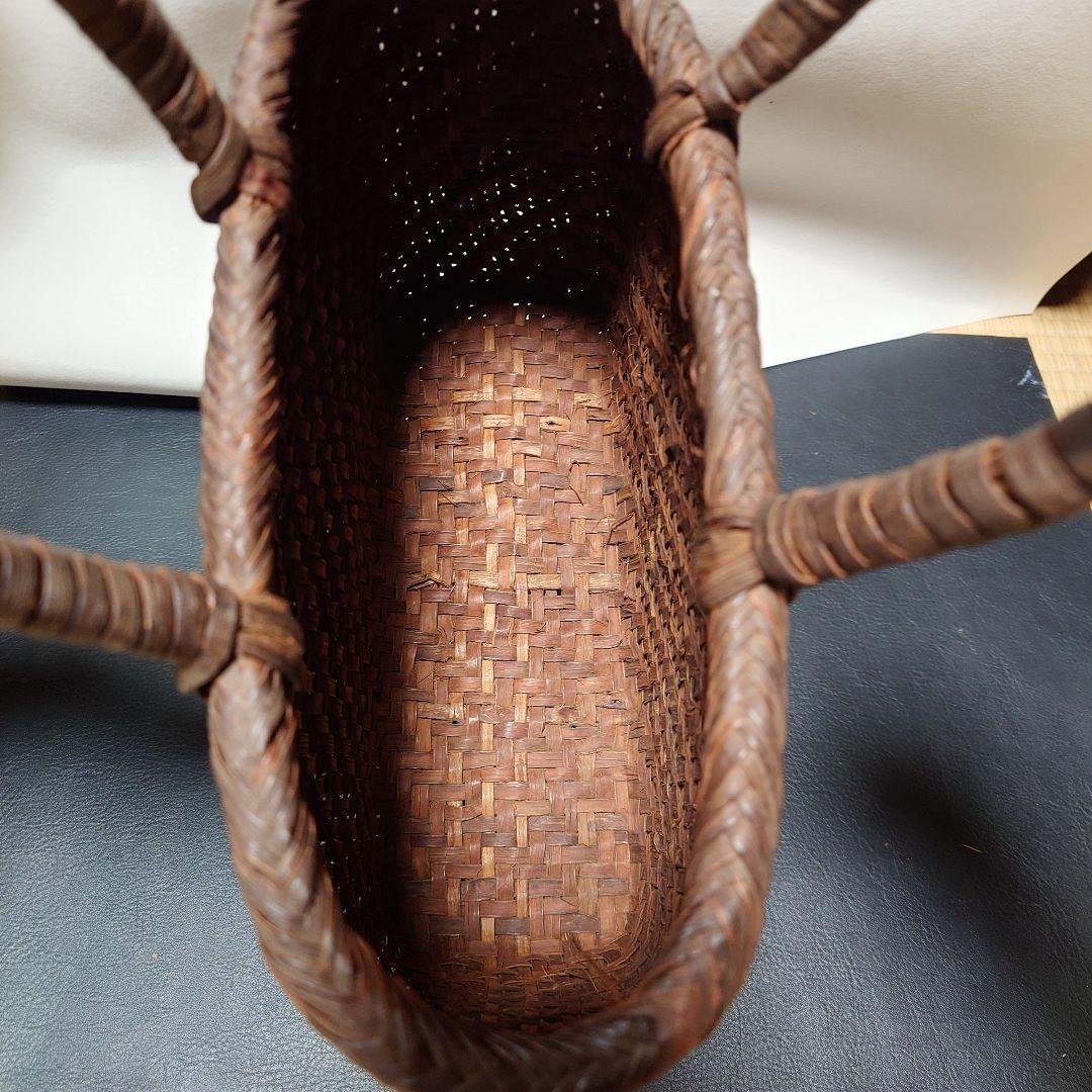 山葡萄かごバッグ 網代編み