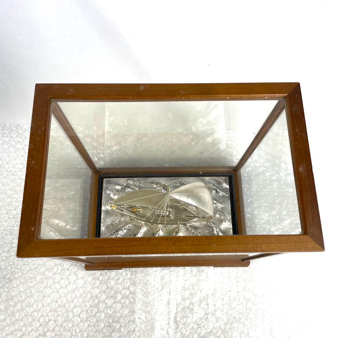 銀製 ヨット 帆船 航海船 シルバー SILVER 970 インテリア 置き物