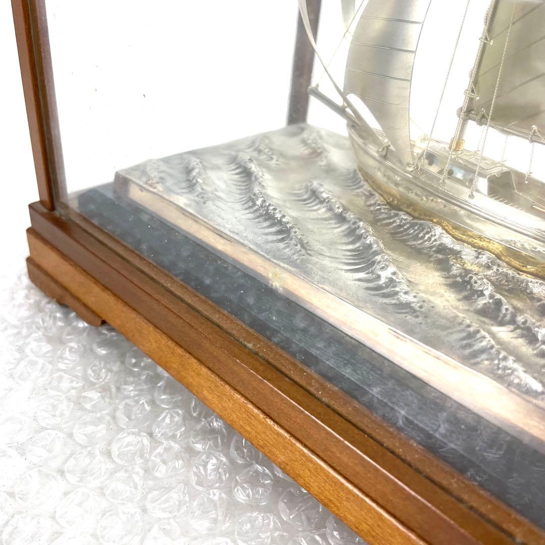 銀製 ヨット 帆船 航海船 シルバー SILVER 970 インテリア 置き物