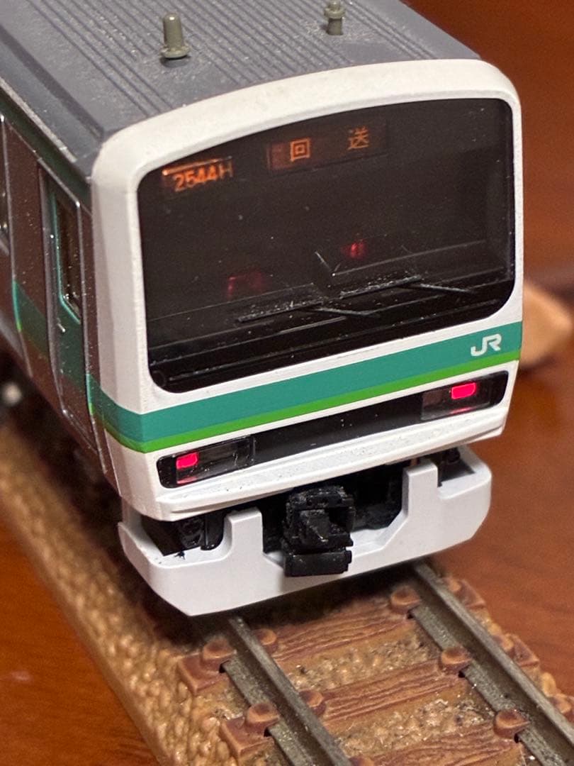 こ*う様 E231系常磐線10両　tomix 片側のみライト点灯動力動作確認済