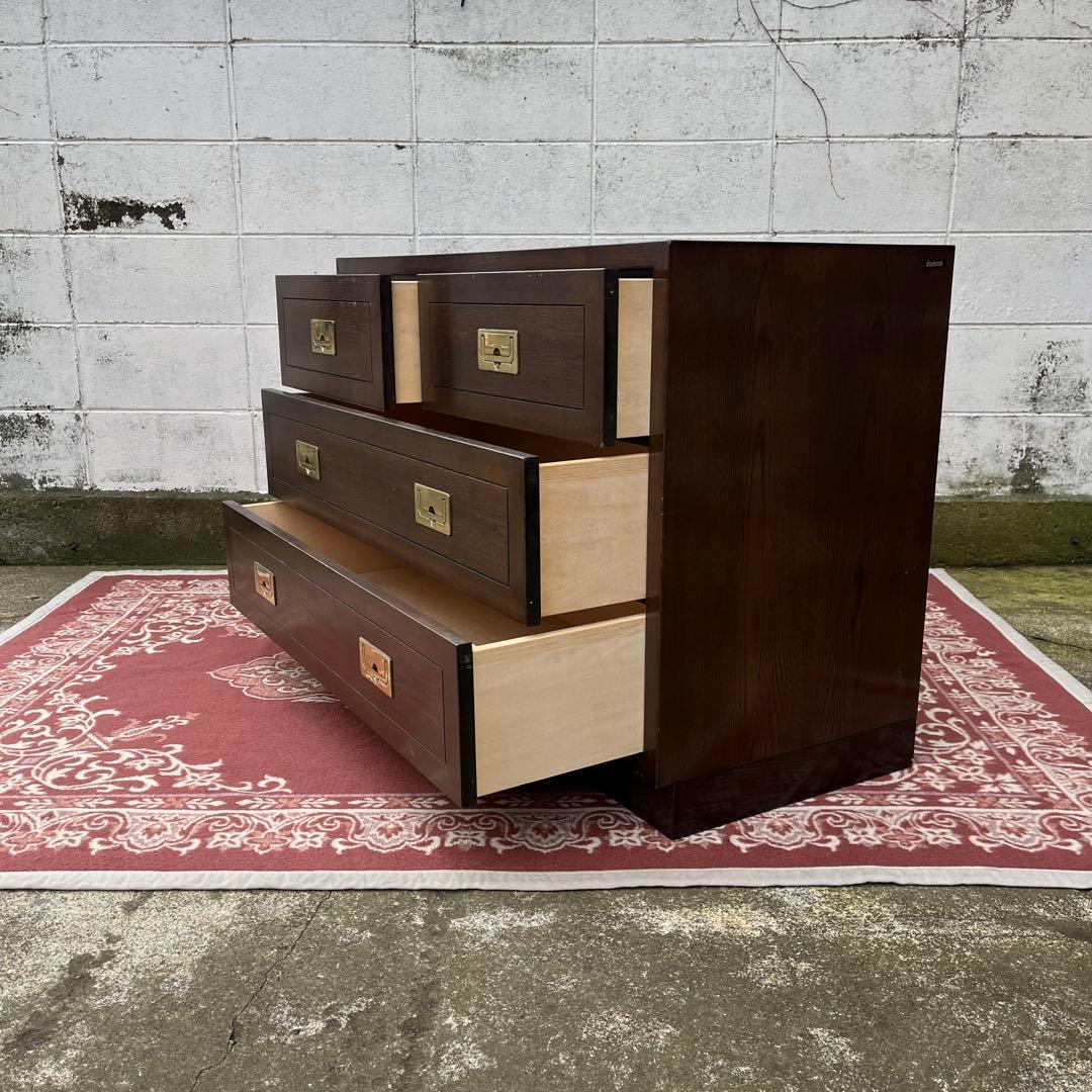 karimoku カリモク家具◾️domani 引き出し4杯 ナラ材 木製チェスト