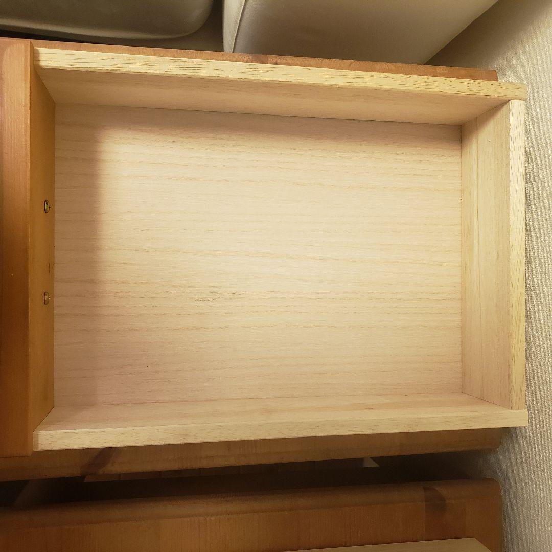 【期間限定】ナチュラルウッド サイドテーブル 2個セット