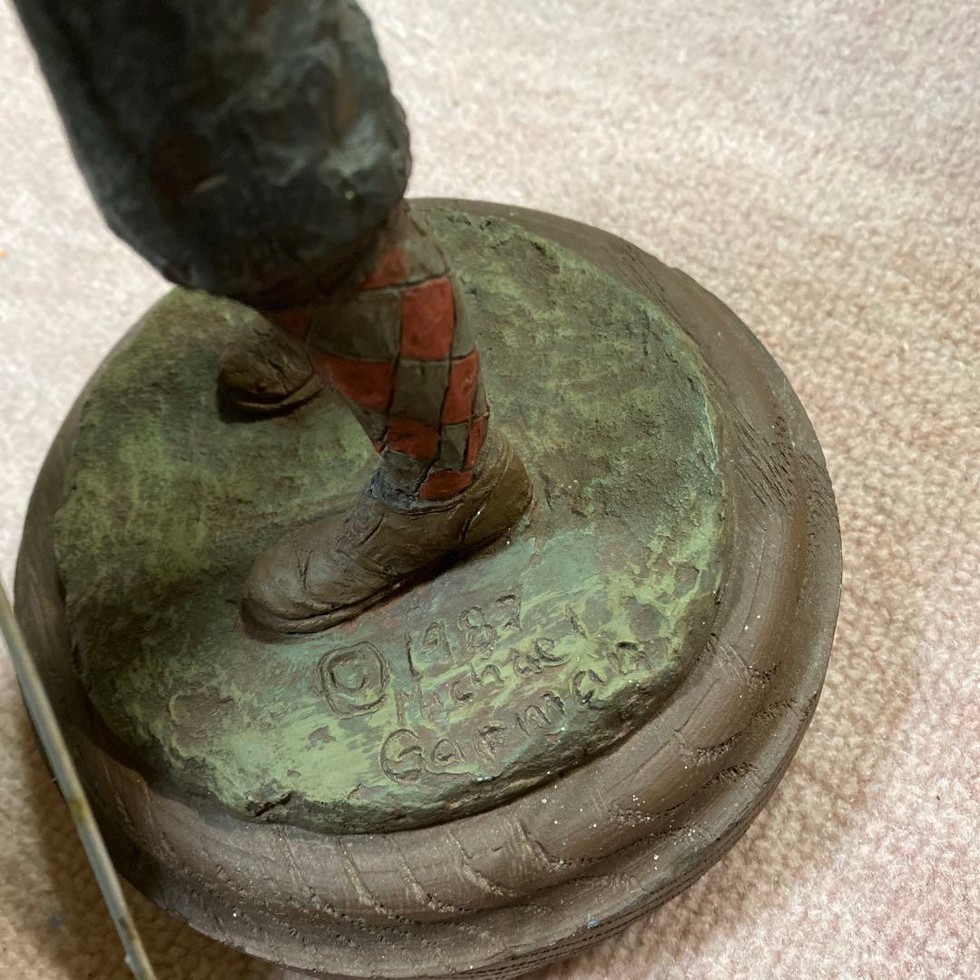 michaelgarman  ゴルフ　人形　ブロンズ像　置物