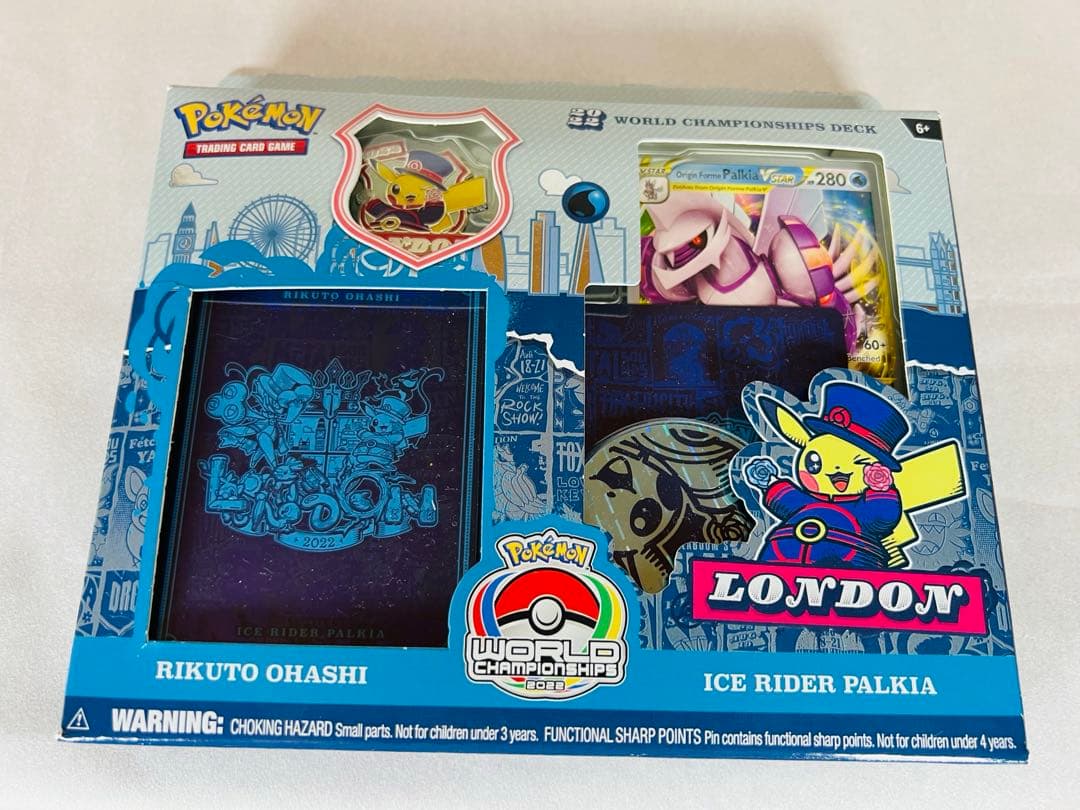 レア新品未開封 WCS2022 ワールドチャンピオンシップ パルキアデッキ