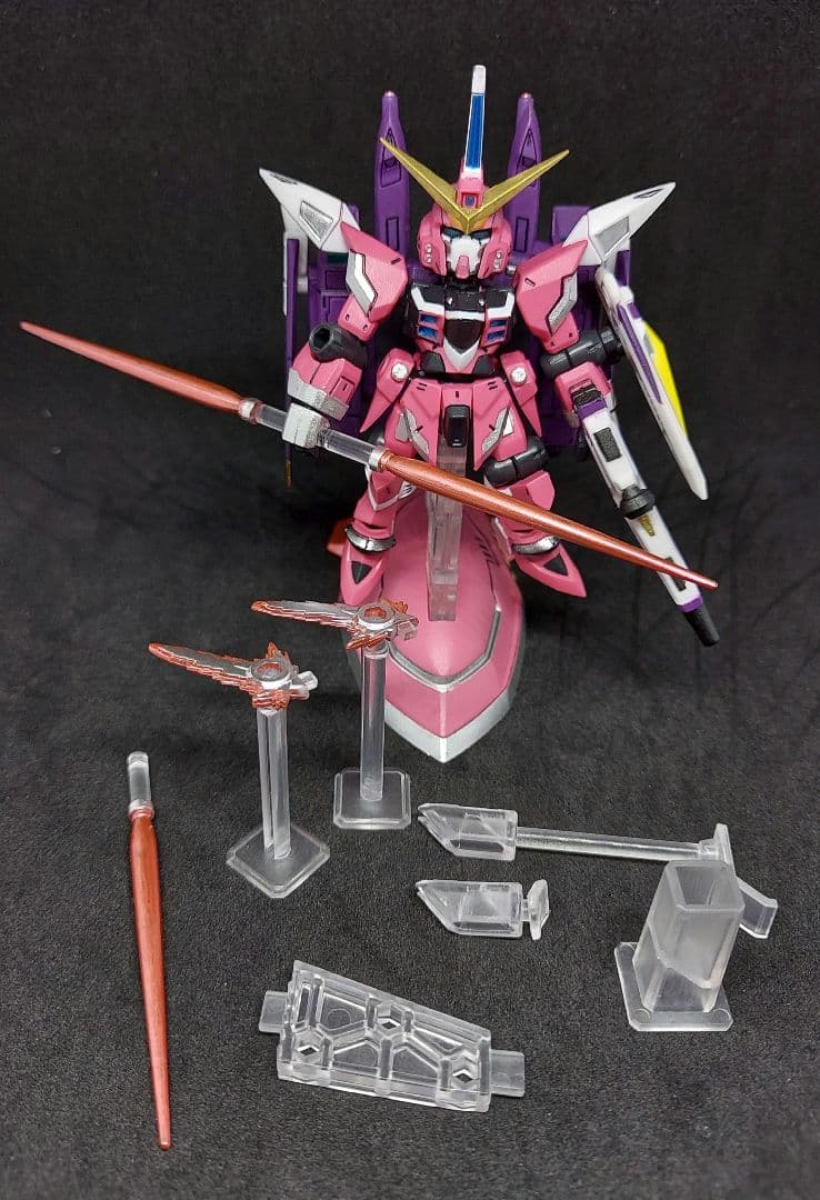 【部分塗装】モビルスーツアンサンブル　ジャスティス