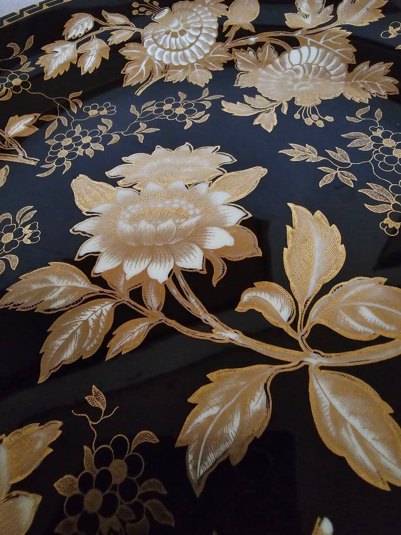 ウェッジウッドトンキンブラック28センチ皿