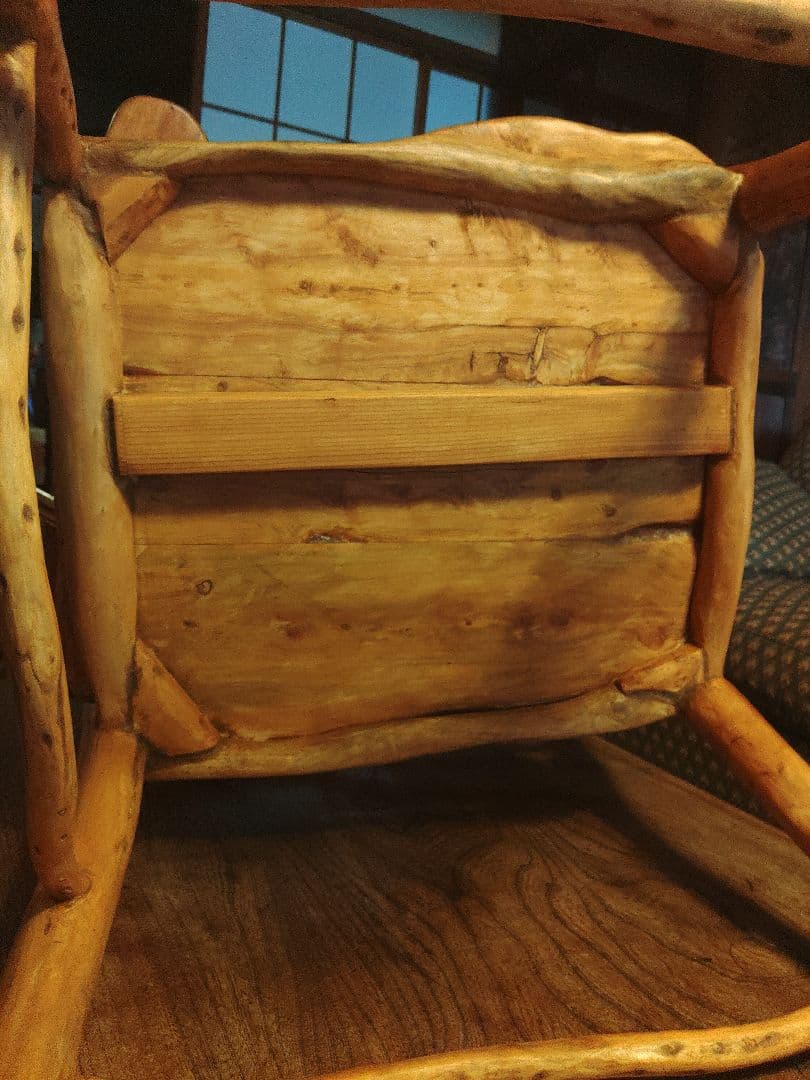 一点物　希少　アームチェア　椅子　ハンドメイド　デザイナー　芸術品　レア