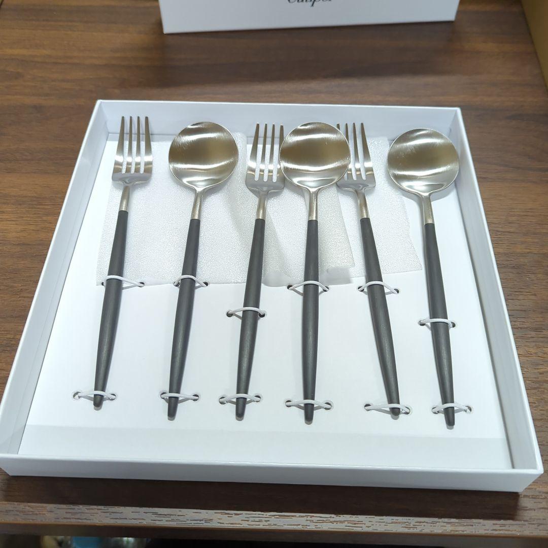 クチポール GOA ゴア シルバー×ブラック 6点セット 新品