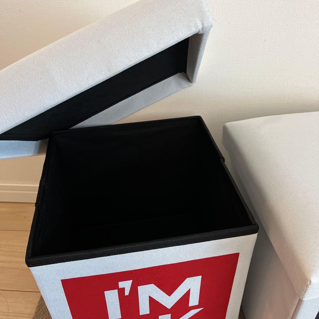 I'MOK 収納スツール アイムオーケー　ロンハーマン　おもちゃ収納　2個セット