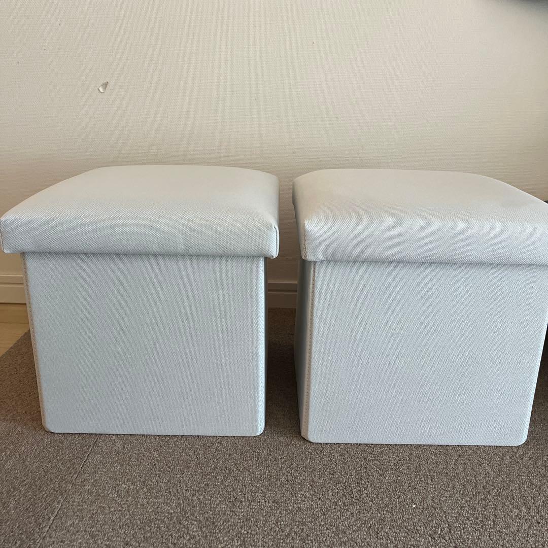 I'MOK 収納スツール アイムオーケー　ロンハーマン　おもちゃ収納　2個セット